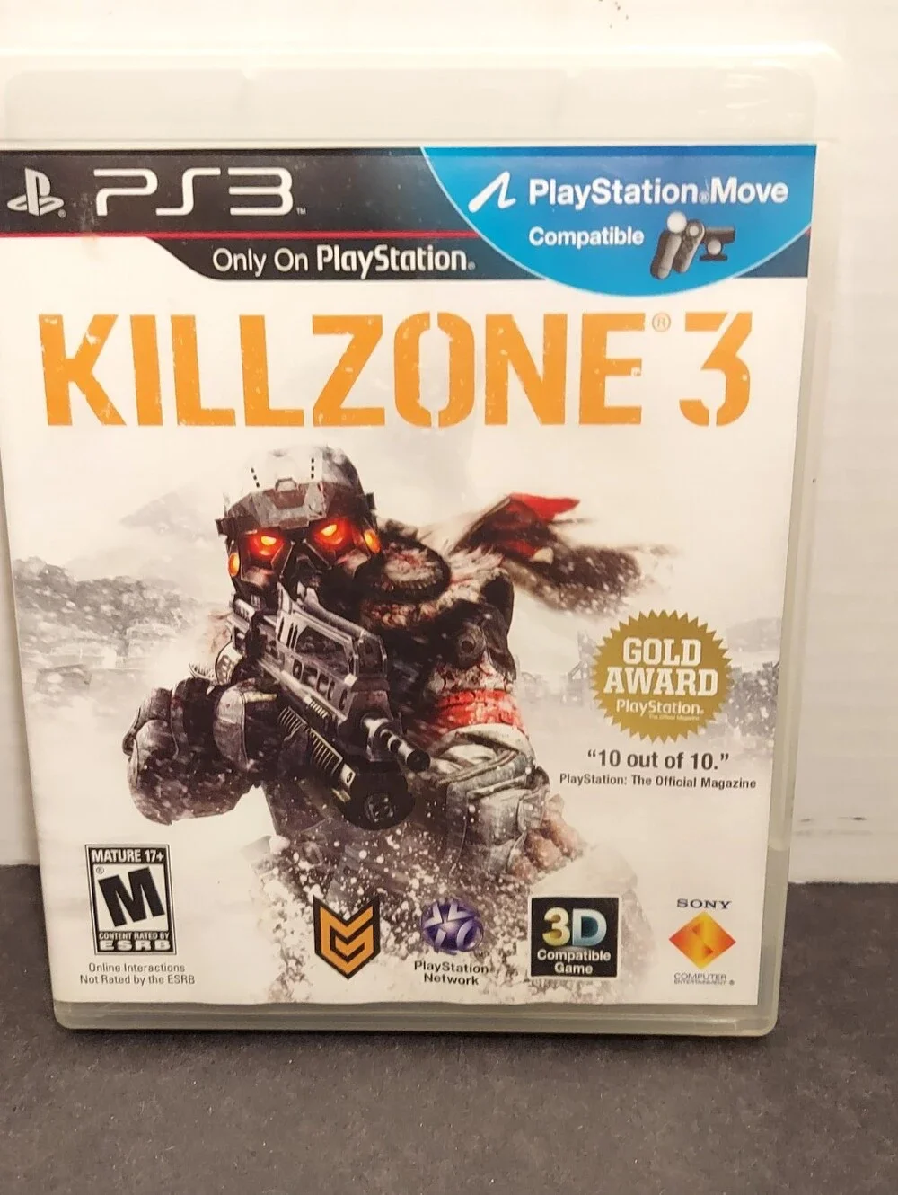 Killzone 3 Sony PlayStation 3 2011 Killzone Kill Zone 3 Ps3 complete CIB game